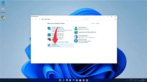 uninstall programs on computer windows 11